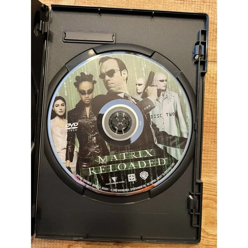 The Matrix Reloaded (DVD, 2003) - Picture 9 of 9